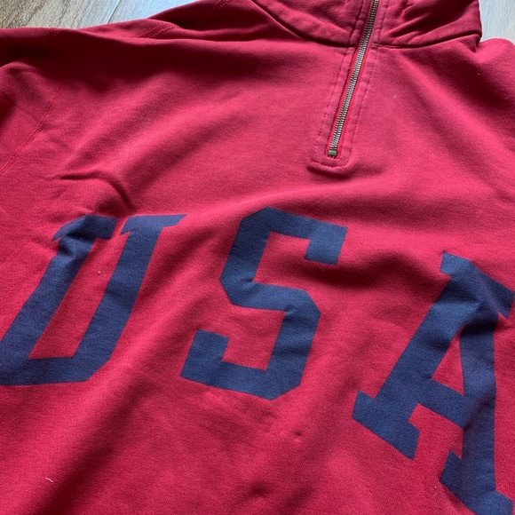 Vintage Polo by Ralph Lauren zip pullover 96 collection 1/4 zip sweater size L - Picture 3 of 5